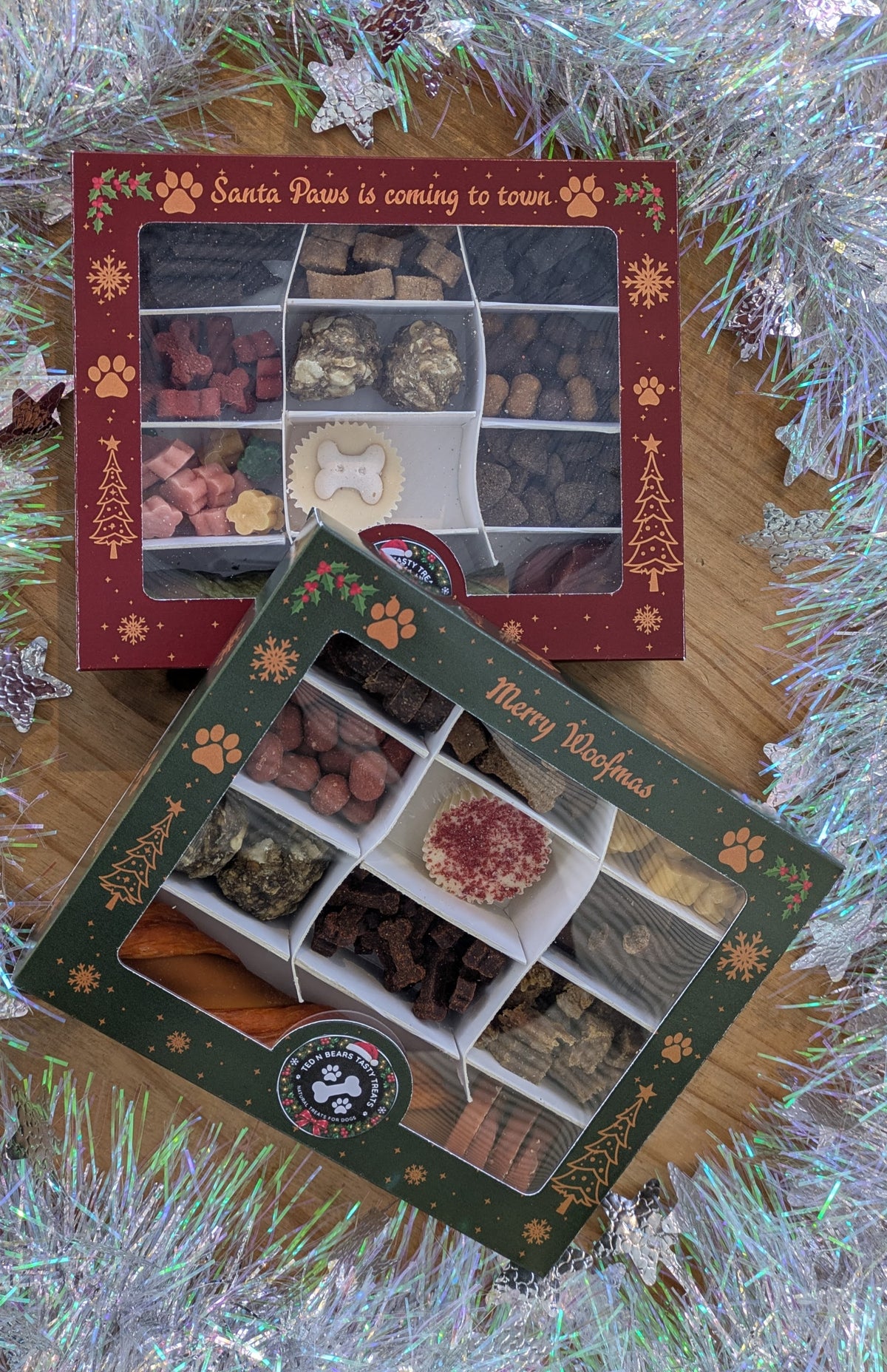 Sant Paws Festive Treat Selection Box