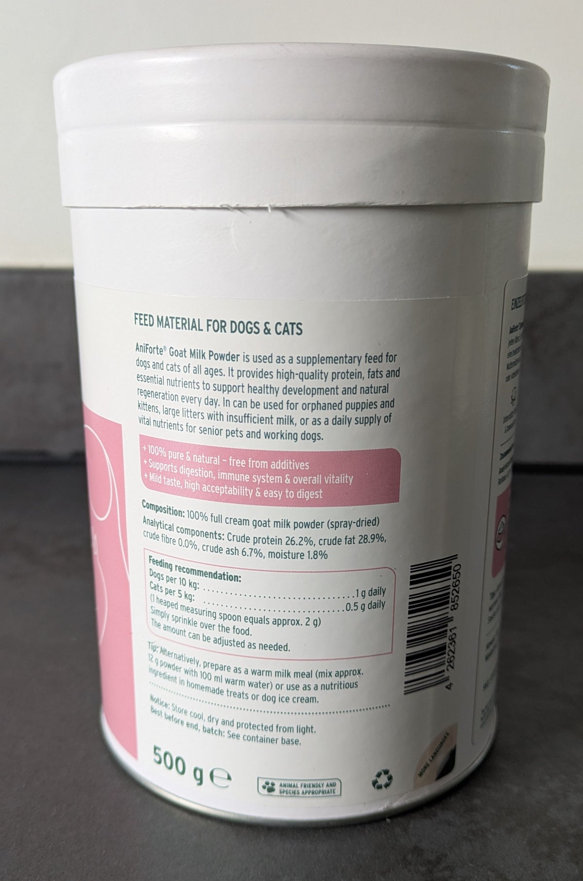 Aniforte Goat Milk Powder 500g