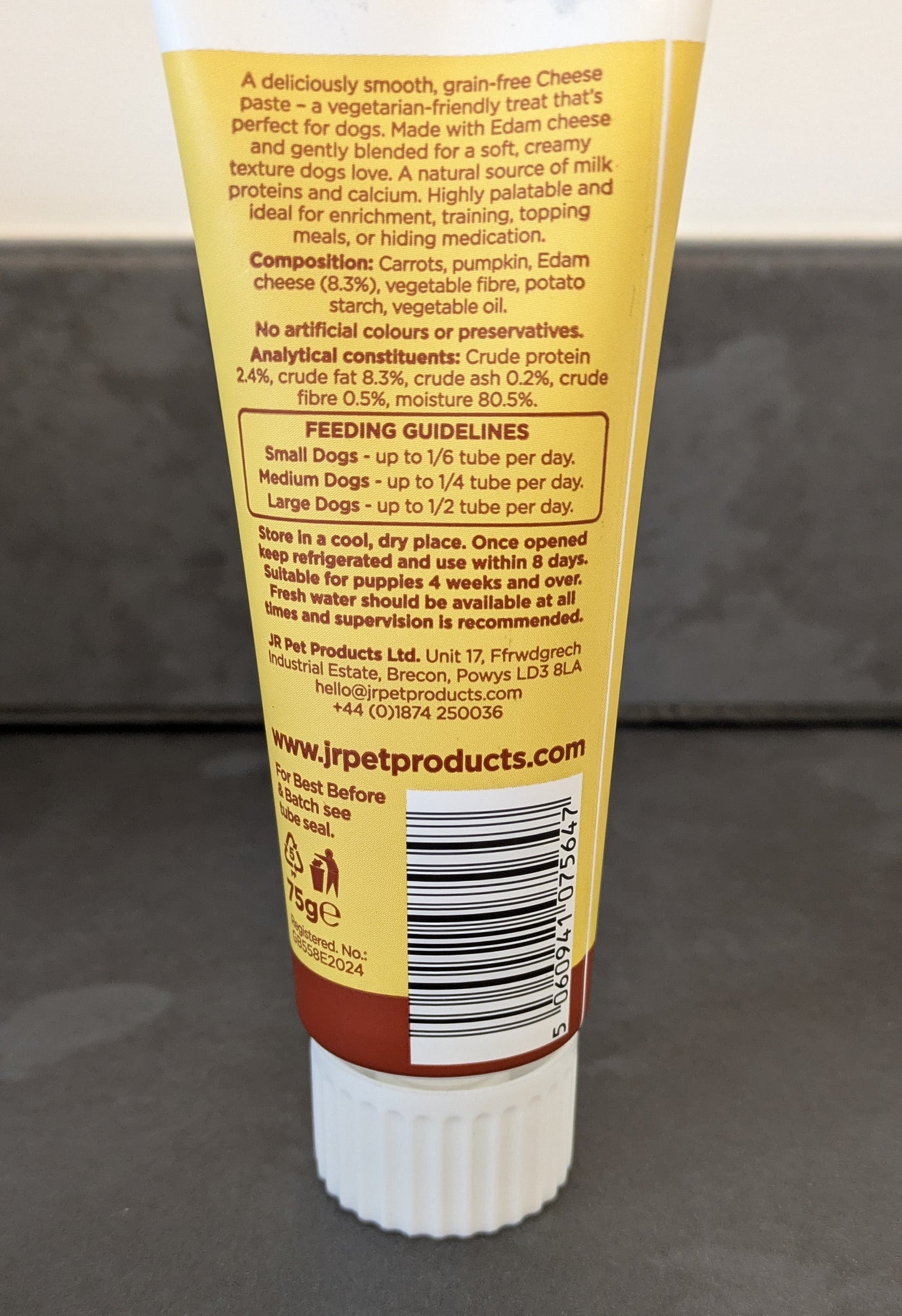 JR Cheese Premium Paste 75g