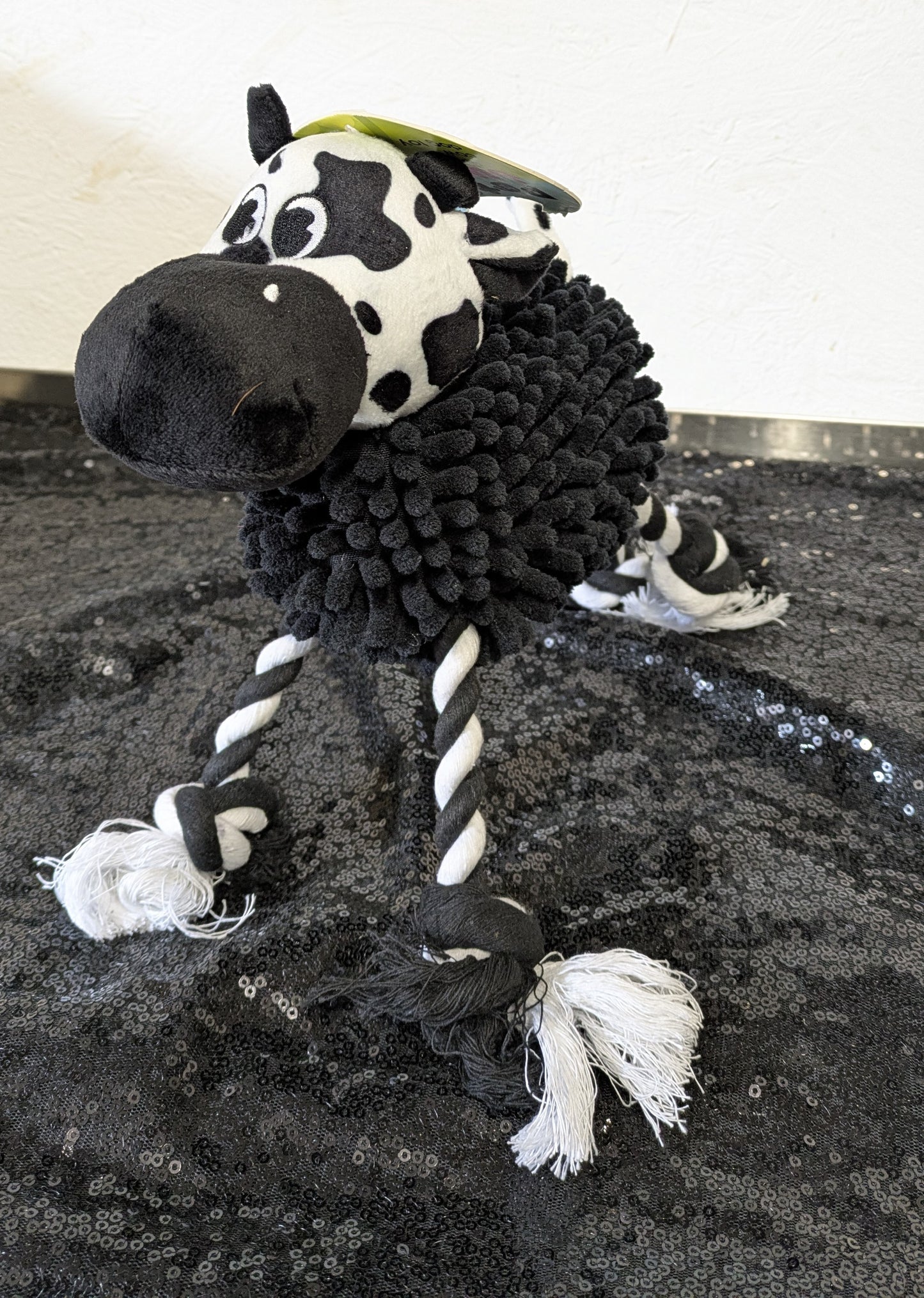 Petface Buddies Noodle Cow Plush Toy