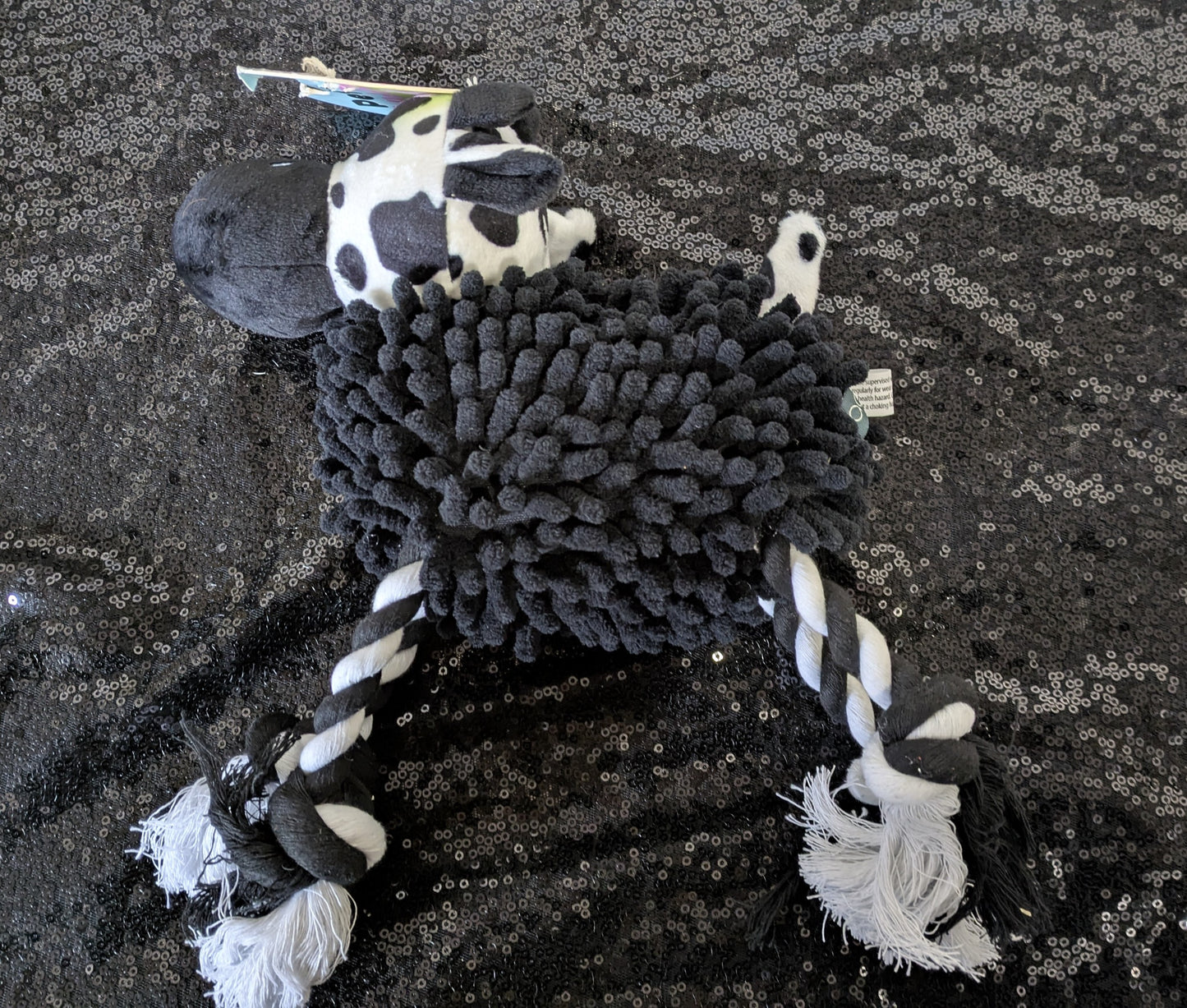 Petface Buddies Noodle Cow Plush Toy