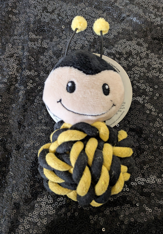 Petface Burt Bee Rope Toy