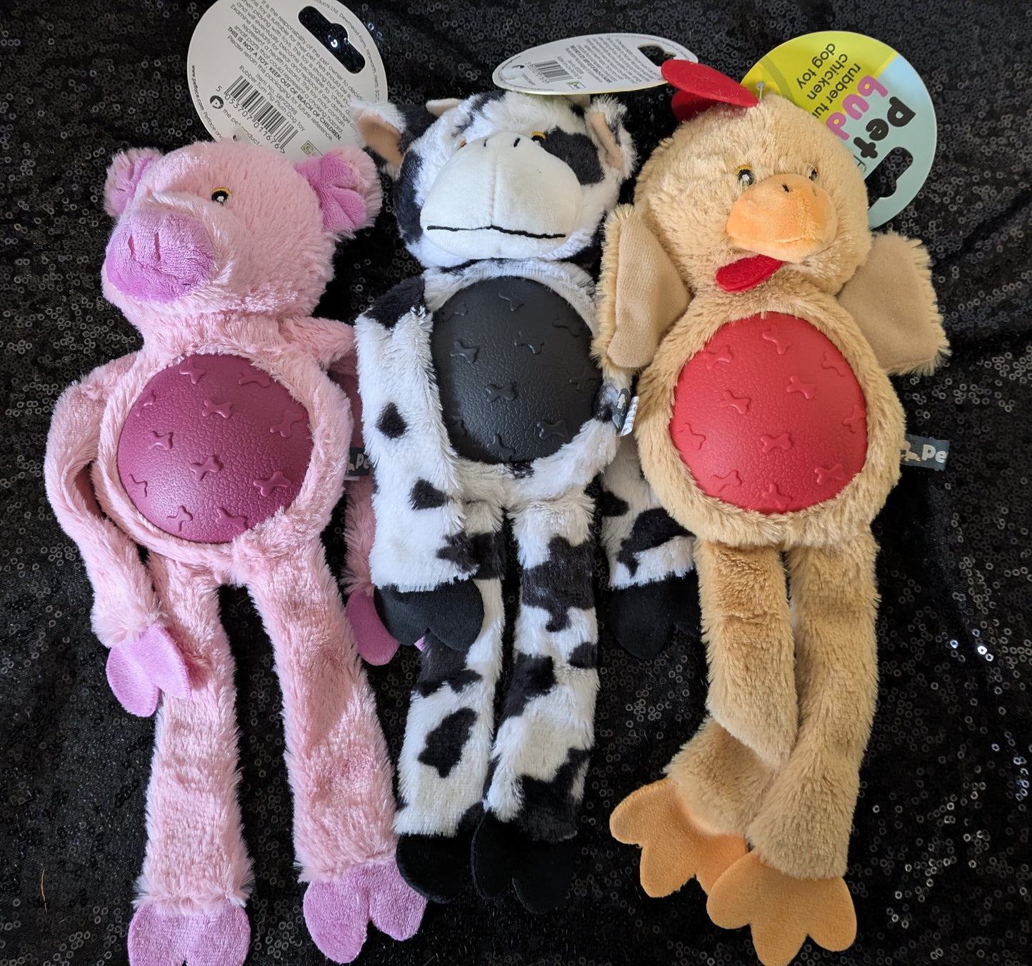 Petface Buddies Rubber Tums Chicken