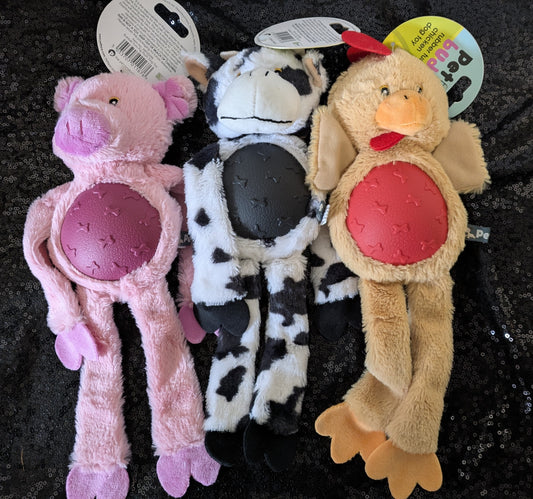 Petface Buddies Rubber Tums Cow