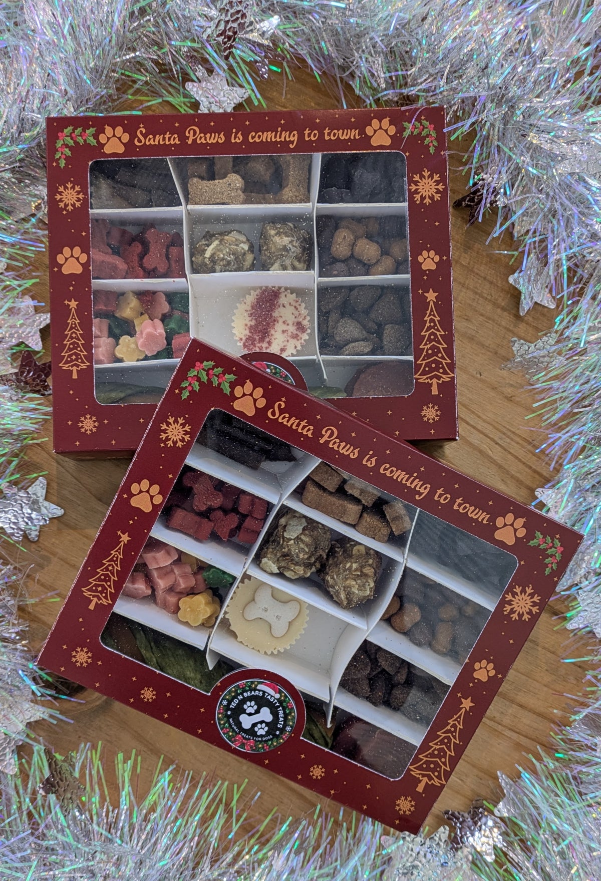 Sant Paws Festive Treat Selection Box