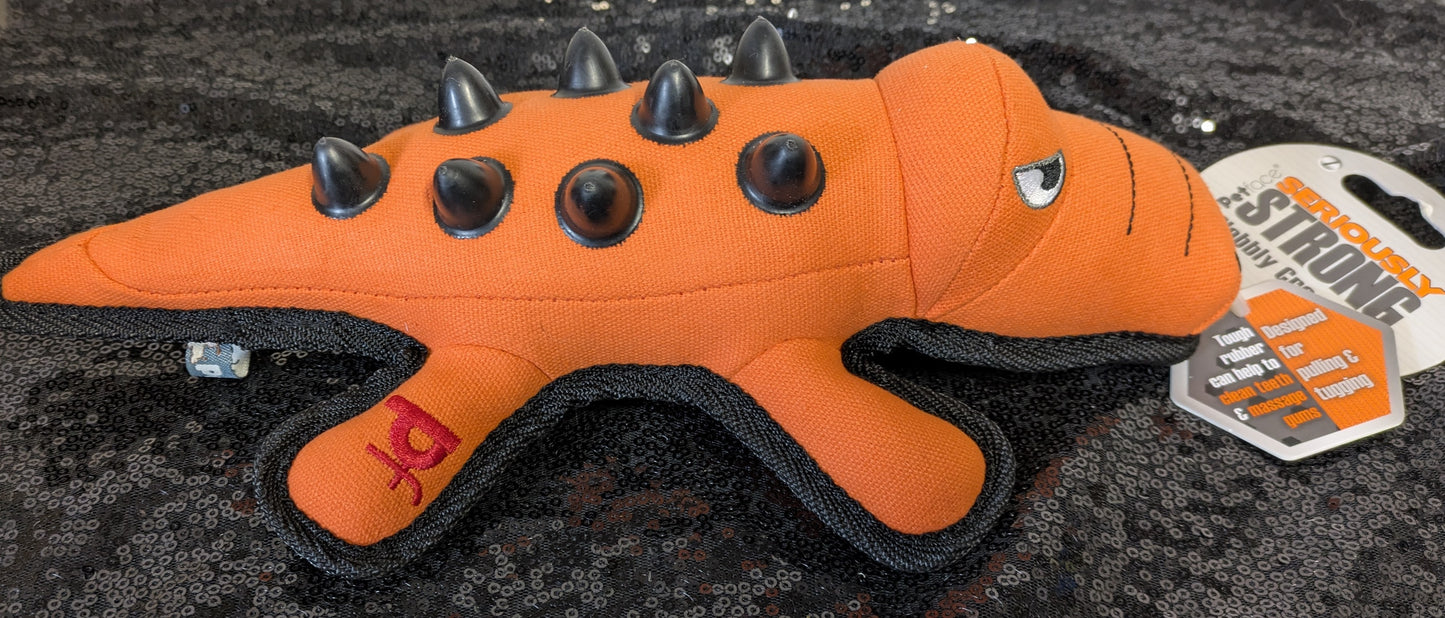 Petface Seriously Strong Nobbly Crocodile Toy