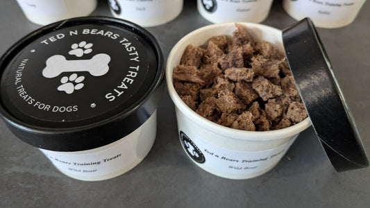 Ted n Bears Training Treats Wild Boar 100g pot